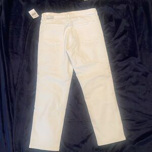 NEW KUT From The Kloth White crop straight jeans SZ 8